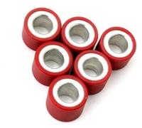 HUVNEXA 6 pesas for rodillos de 7 g, 11, 12, 13, 16, 20 x 15 mm, for motores 4 tiempos 125 cc y 150 Rueda del controlador de velocidad del monopatín(BLACK 20x15mm 7g)