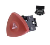 HUVNEXA 8200442724 Botón de luz intermitente de emergencia for, Renault, Trafic, Espace, Laguna, y Clio 2 93856337 Botón de interruptor de luces de emergencia