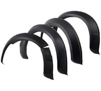 HUVNEXA Accesorios para cejas de rueda de coche, protector de arco, guardabarros negro mate, 1 Juego, para Ford, para Ranger 2023 Embellecedor de paso de rueda de repuesto(BLACK Xlt Xls Xl)