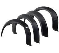 HUVNEXA Accesorios para cejas de rueda de coche, protector de arco, guardabarros negro mate, 1 Juego, para Ford, para Ranger 2023 Embellecedor de paso de rueda de repuesto(BLACK For Wildtrak)