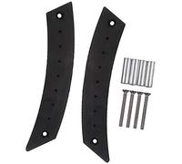 HUVNEXA Accesorios para manija de puerta interior coche, para Vw, para Beetle 1998-2010, reemplazo cubierta protectora manijas tracción cubierta del marco de la manija de la puerta del coche(Schwarz)