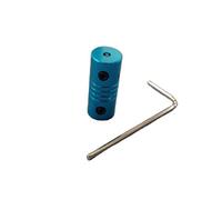 HUVNEXA Acoplador de eje de transmisión de hélice de aleación de aluminio cepillado, 1 Uds., 2,3x3mm, acoplador de Control remoto, for barco RC 380 390 Conjunto del eje de transmisión del barco