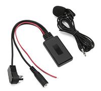 HUVNEXA Adaptador Bluetooth, cable 5.0 for coche con micrófono, for Alpine KCA-121B AI-NET CDA-9857 CDA-9886 CDA-117 Adaptador de cable de micrófono para coche