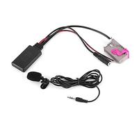 HUVNEXA Adaptador Bluetooth de 32 pines for coche, conector cable estéreo portátil for A3, A4, A6, A8, TT, U1d355, adaptadores entrada audio y vídeo for Adaptador de cable de micrófono para coche