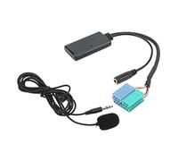 HUVNEXA Adaptador Bluetooth for coche, adaptador de entrada audio for, cable módulo, reemplazo 5.0, for Becker Mexico Pro Traffic Monza, con micrófono Adaptador de cable de micrófono para coche