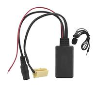 HUVNEXA Adaptador de audio Bluetooth 5.0 6 pines con micrófono y cable 59,1 pulgadas for Ducato 2011 V6z657 Adaptador de cable de micrófono para coche