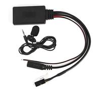 HUVNEXA Adaptador de audio Bluetooth for coche, cable adaptador MP3 con y micrófono, for Benz W169, W221, W251 W245 Adaptador de cable de micrófono para coche