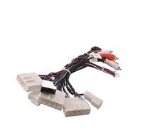 HUVNEXA Adaptador de Cable de arnés de cableado estéreo for Radio de coche Android de 16 pines, for NISSAN, Murano, Qashqai, j10 j11 X trail Tiida Cable conector de radio