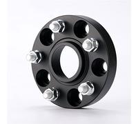 HUVNEXA Adaptador espaciador de rueda PCD 5x112 CB 57,1mm, for, Lamborghini, Bentley, Volkswagen, aleación aluminio forjado, 1 unidad Cuña espaciadora de rueda de coche(1PC 25mm black Spa)