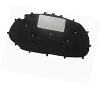 HUVNEXA Aislamiento del capó del motor Almohadilla de protección térmica para motor, para VW, para Golf 6 y GTI, aislamiento acústico algodón para capó delantero, alfombrilla(BLACK A)