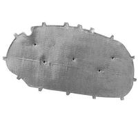 HUVNEXA Alfombrilla de aislamiento térmico y acústico for capó delantero motor algodón, for VW, Golf 6, GTI Estera de protección térmica del compartimento del(BLACK Type 2)