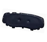 HUVNEXA Almohadilla de aislamiento acústico for motor coche, cubierta algodón resistente al calor, for VW, R-Line AD BW 2017-2024 Estera de protección térmica del compartimento del(BLACK Style 1)