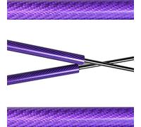 HUVNEXA Amortiguador de capó delantero, for Opel, Zafira A 1999-2005, for Subaru, Traviq Modify Struts Lift Support Amortiguador del capó del coche(Purple carbon fiber)