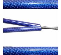 HUVNEXA Amortiguador de capó delantero, for Opel, Zafira A 1999-2005, for Subaru, Traviq Modify Struts Lift Support Amortiguador del capó del coche(Blue carbon fiber)