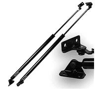 HUVNEXA Amortiguador, for Mitsubishi, L300 Low Roof 1986-2004, for, Delica MK3 Elevador de puerta trasera soporta amortiguadores 704 mm Amortiguador del capó del coche(Red carbon fiber)