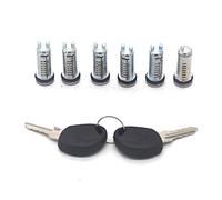 HUVNEXA Barril DE Cerradura DE Puerta, Daily 2000-2012 2996076 2996075 2992551 2991727 Cerradura de Puerta de Coche(Black Keys)