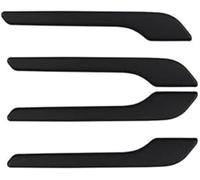 HUVNEXA Bisel de manija Lateral del Coche Accesorios Etiqueta Protectora de la Cubierta manija Puerta del Coche, para Tesla Modelo 3 Y 2017-2022(Black Matte Black)