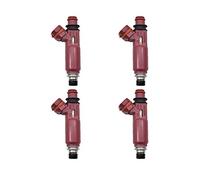 HUVNEXA Boquilla de inyector combustible 4 piezas, for Mazda, RX-8 1.3L R2 04-08 195500-4430 N3H1-13-250A 1955004430 N3H113250A 195500 4430 N3H1 13 250A Inyector de combustible