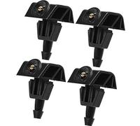 HUVNEXA Boquilla rociadora for limpiaparabrisas, for NISSAN, 4 piezas Boquilla de lavado calentada