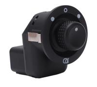 HUVNEXA Botón de control del espejo retrovisor eléctrico automóvil 8200676529, reemplazo for Clio (2012 en adelante) y Captur (2013 Botón de ajuste del cristal retrovisor