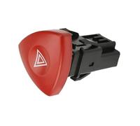 HUVNEXA Botón de luces de emergencia for Renault, Mater Trafic, y Vivaro Botón de interruptor de luces de emergencia