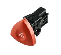 HUVNEXA Botón de luz de emergencia A42p for Renault, Mater, Laguna, Epace, Trafic, y Vivaro (8200442724, 93856337) Botón de interruptor de luces de emergencia