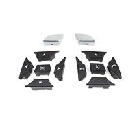 HUVNEXA Botón del volante coche, for Benz, CE GLK A Clase W204 X204 W212 W218 W156 W246 Cubierta interruptor de control Interruptor de control del volante del coche