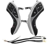 HUVNEXA Botones multifunción del volante, para Hyundai, para Elantra at, Mt I30 2012-2014 Botón de control crucero Bluetooth Botón de control de audio