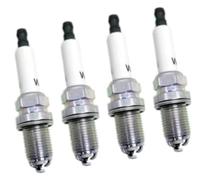 HUVNEXA Bujía 101905621B Pfr6w Tg Platinum Plugs, para A5 A6 Q7 4.0 S5 S8 S6, para Vw, para Volkswagen, para Touareg, V8 4.2 Vkb20 5547 Juego de bujías de coche (6Pcs) Juego de bujías de (6Pcs)