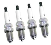 HUVNEXA Bujía 101905621B Pfr6w Tg Platinum Plugs, para A5 A6 Q7 4.0 S5 S8 S6, para Vw, para Volkswagen, para Touareg, V8 4.2 Vkb20 5547 Juego de bujías de coche (4Pcs) Juego de bujías de (4Pcs)