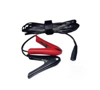 HUVNEXA Cable de alimentación CC for refrigerador 12V, plomo 2 pines, enchufe, coche, congelador, portátil for Arnés de cableado para puerta trasera de coche(85mm clip to Plug)