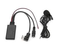 HUVNEXA Cable de audio, micrófono estéreo for coche Bluetooth 5.0 con cable repuesto, for adaptador IP-BUS radio Pioneer Adaptador de cable de micrófono para coche
