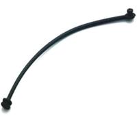 HUVNEXA Cable de tapa depósito combustible, aceite, cuerda línea for, F10, F11, F30, F31, G30, E46, E90, E60, E30, E39, E34, serie 3 y 5 Correa de sujeción segura para la tapa del combust(BLACK Rope)