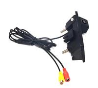 HUVNEXA Cámara de visión Trasera for vehículo Pista AHD 180 Deg CVBS 1080P, for VW, Passat, Golf, Polo, Jetta, Touareg, B6 B7, A3 A4 A5 A6 S5 Cámara de Marcha atrás(Black CVBS AHD 720P)