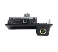 HUVNEXA Cámara de visión Trasera HD AHD 1080P, A5 Q5 A3 8V Q7 A6 A4 A4L S4 RS4 B9 C-, for Trek, Atlas, Skoda, Superb A7 Car Reverse Cámara de Marcha atrás(Black CVBS AHD 1080P)