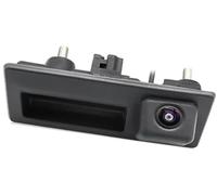 HUVNEXA Cámara Trasera para vehículo Cámara de Marcha atrás, para A3, para A4, para A6 HD Ahd 1080P Manija del Maletero Respaldo vehículo(Black AHD1080P 175Deg)
