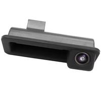 HUVNEXA Cámara Trasera para vehículo Cámara de Marcha atrás, para Land Rover, para Range 2006-2013 Ahd 1080P Manija del Maletero Respaldo vehículo(Black AHD1080P 175Deg)