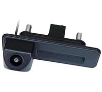 HUVNEXA Cámara Trasera para vehículo Cámara de Marcha atrás, para Octavia 2 3, para A5 Fabio, para Yeti, para Superb Ahd 1080P, trayectoria, manija del Maletero vehículo(Black AHD720P CVBS720PP B)