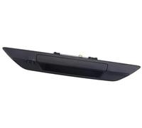 HUVNEXA Cámara Trasera para vehículo Cámara de Marcha atrás, para Toyota, Hilux, Revo Ahd 1080P Ntsc Lente Dorada camioneta manija Puerta Trasera Respaldo Impermeable(Black CVBS720 AHD720P)