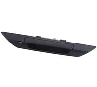 HUVNEXA Cámara Trasera para vehículo Cámara de Marcha atrás, para Toyota, Hilux, Revo Ahd 1080P Ntsc Lente Dorada camioneta manija Puerta Trasera Respaldo Impermeable(Black AHD720 AHD1080P)