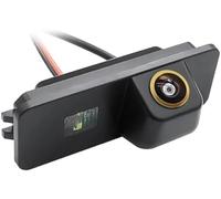 HUVNEXA Cámara Trasera para vehículo Cámara de Marcha atrás, para VW, para Polo, para Magotan, para Bora, para Jetta, para Golf5, para Passat B5 B6 CC HD AHD1080P(Black AHD720P CVBS720P)