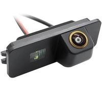 HUVNEXA Cámara Trasera para vehículo Cámara de Marcha atrás, para VW, para Polo, para Magotan, para Bora, para Jetta, para Golf5, para Passat B5 B6 CC HD AHD1080P(Black AHD1080P 175Degree)