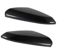 HUVNEXA Carburador de motocicleta, para Civic 10Th 2016-2021 Patrón de fibra de carbono Puerta Cubierta de espejo retrovisor Tapa Carcasa Accesorios de coche Conjunto de carburador Espejo Espejo