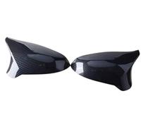 HUVNEXA Carburador de motocicleta, para F80, para M3 F82, para M4 2015-2018, carcasa de espejo retrovisor de coche con rima, tapas laterales, conjunto de carburador estilo cubierta (A) (A)