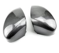 HUVNEXA Carburador de motocicleta, para Fiesta Mk7 2008-2013-2017 Cubierta de espejo retrovisor lateral de fibra de carbono Cubiertas de visión trasera Conjunto de carburador Espejo retrovisor