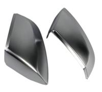 HUVNEXA Carburador de motocicleta, para Q7 2016-2021, para Q5 2019-2021, accesorios de tapa cromada mate, cubiertas de espejo retrovisor, conjunto de carburador Espejo retrovisor (Without hole)