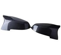 HUVNEXA Carburador de motocicleta, para Serie 5 F10 F11 F18 Lci 2014-2017 2 piezas cubierta de espejo retrovisor de coche tapa de ala lateral accesorios de carcasa conjunto de carburador (A) (A)