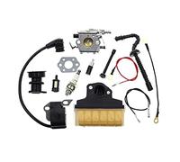 HUVNEXA Carburador de motosierra con filtro aire, bobina encendido, línea combustible, for STIHL, 021 023 025 MS210 MS230 MS250 1123 160 1650 Kit de carburador de 2 tiempos