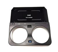 HUVNEXA Cargador de teléfono inalámbrico QI 15 W, soporte carga rápida for X5 G05 X6 G06 2019 2020 2021 Soporte de carga inalámbrico para teléfono de coch(For X5 G05)