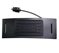 HUVNEXA Cargador inalámbrico for coche, for, A7, RS6, A6, C7, adaptador de encendedor consola central carga integrada, placa for Soporte de carga inalámbrico para teléfono de coch(For RS6 A6)